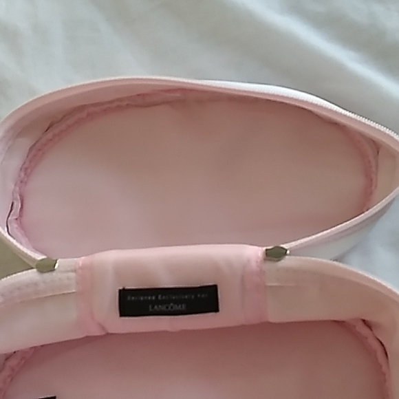 Lancome white and pink Cosmetic Bag - Picture 10 of 13